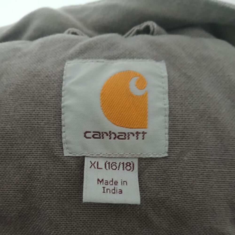 Carhartt Women's Grey and Brown Jacket - Picture 5 of 5